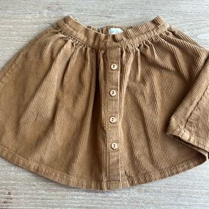 Spanish brand Buho cord skirt
